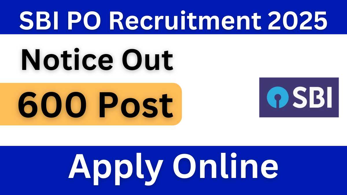 SBI PO Recruitment 2025